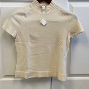 Talbots Short Steve Mock Neck Sweater